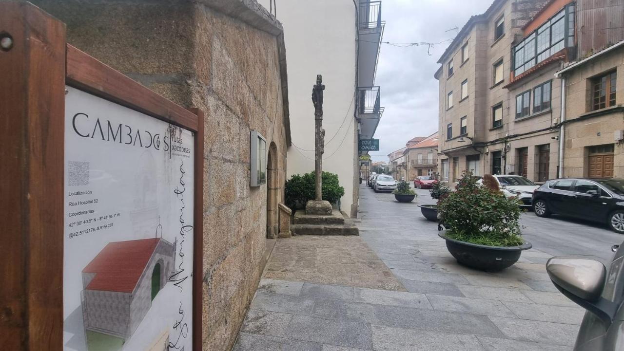 Apartamento Os Pineiros Cambados Dış mekan fotoğraf